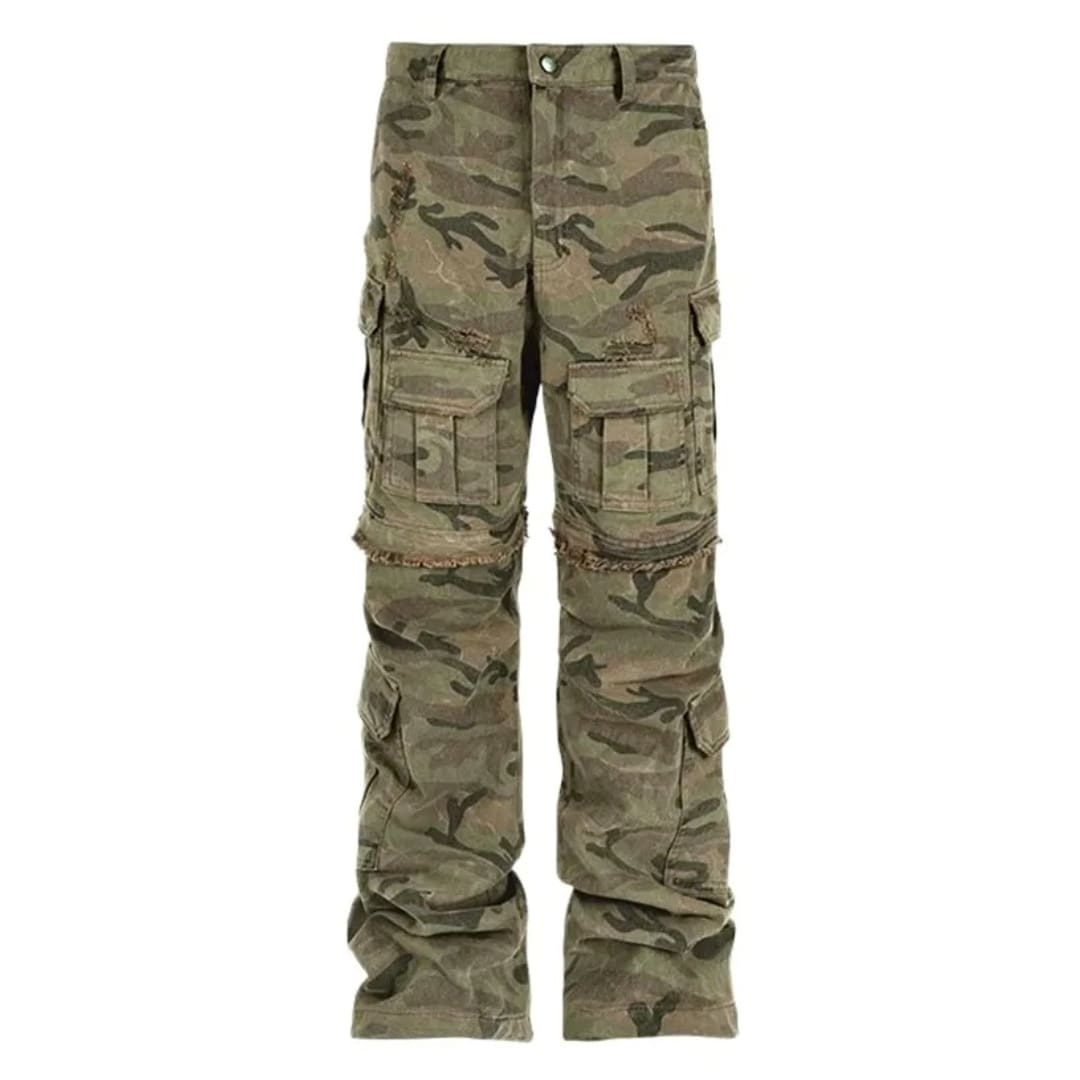 Camo Flare Jeans