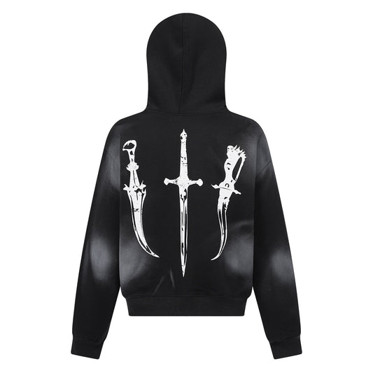 Black Blades Hoodie