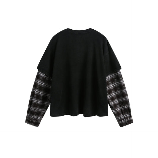 Black Checkers Long Sleeve