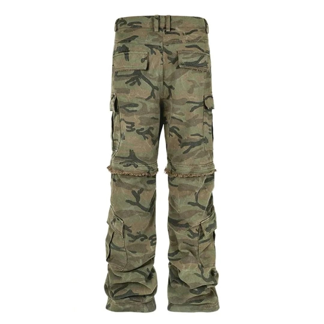Camo Flare Jeans