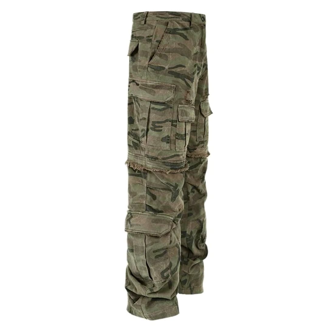 Camo Flare Jeans