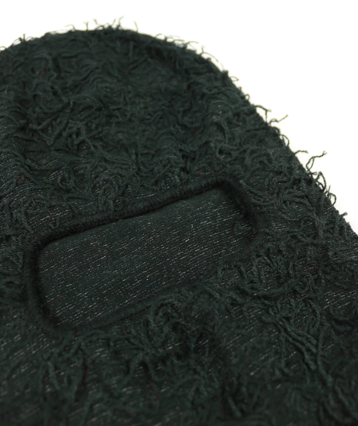Frayed Black Balaclava