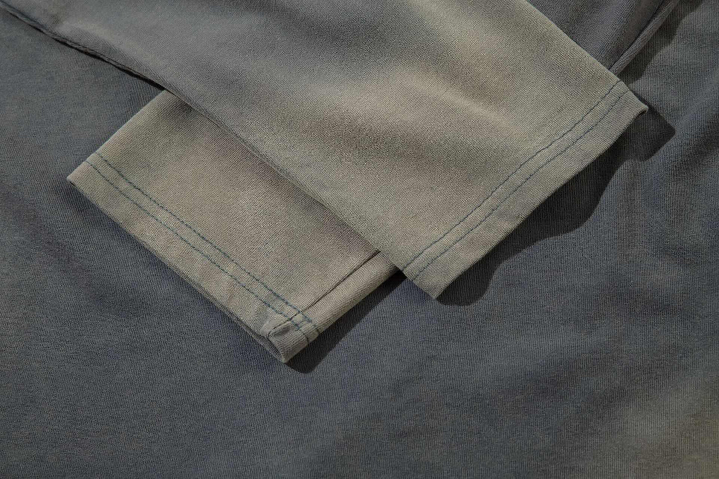 Grey Racing Long Sleeve Tee