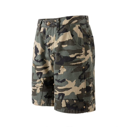 Camo Pearl Shorts Jeans