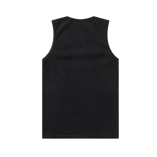 Washed Black Tank Top
