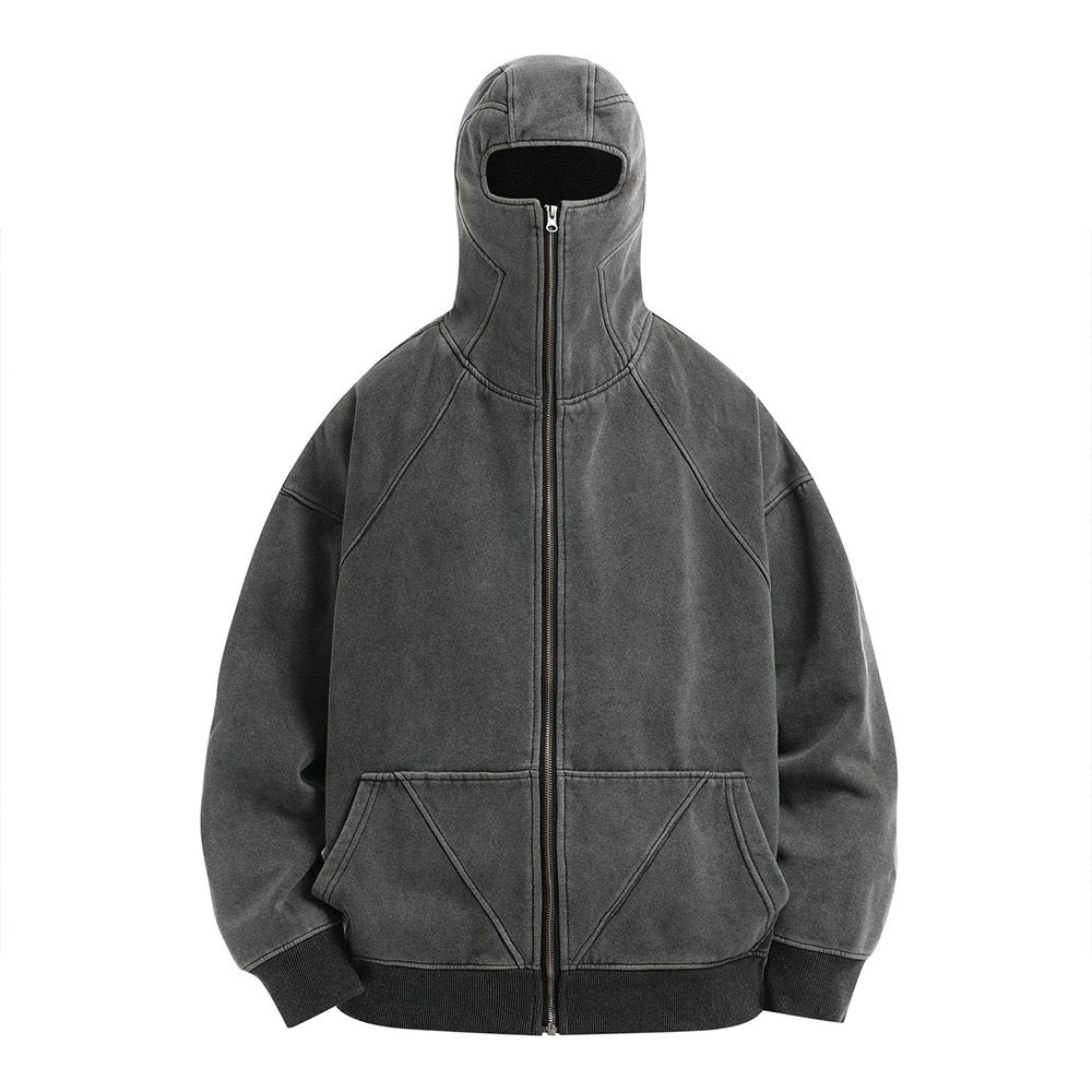 Zip Mask Hoodie