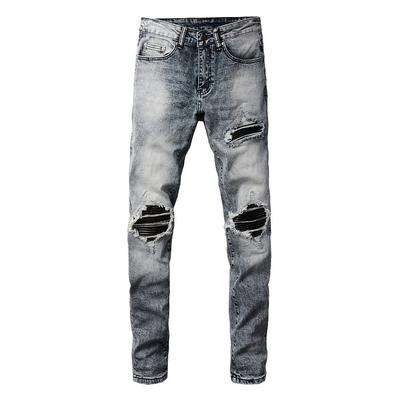 Säuregraue Jeans