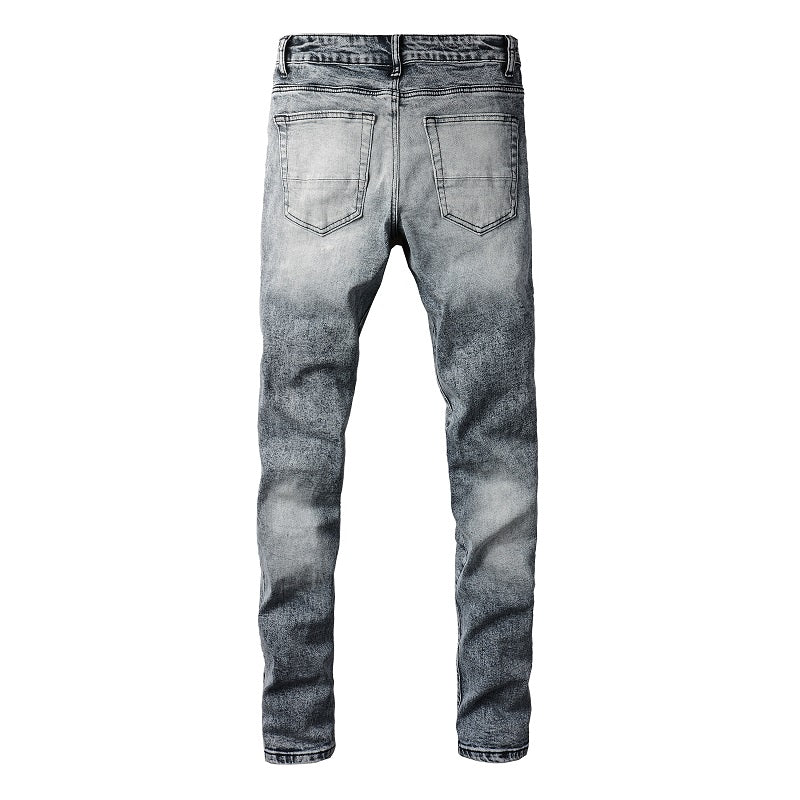 Säuregraue Jeans