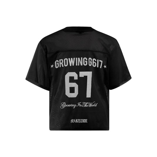 Schwarzes WRLD-Trikot