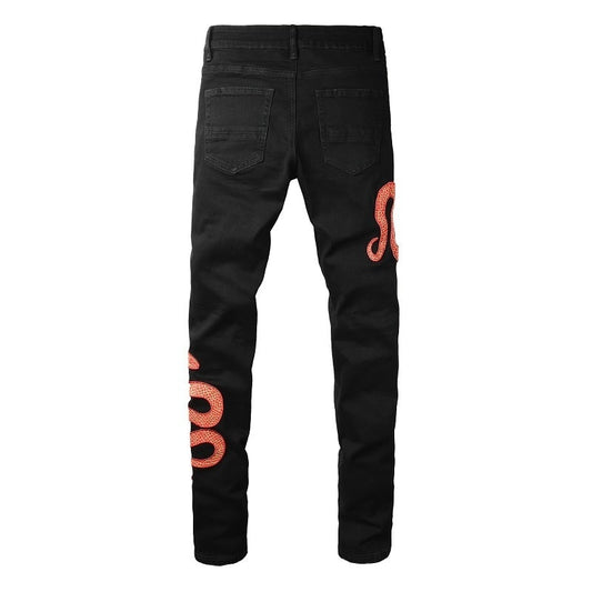 Anaconda Schwarze Jeans