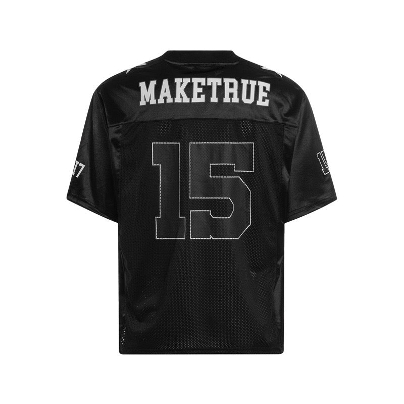Schwarzes MakeTrue-Trikot