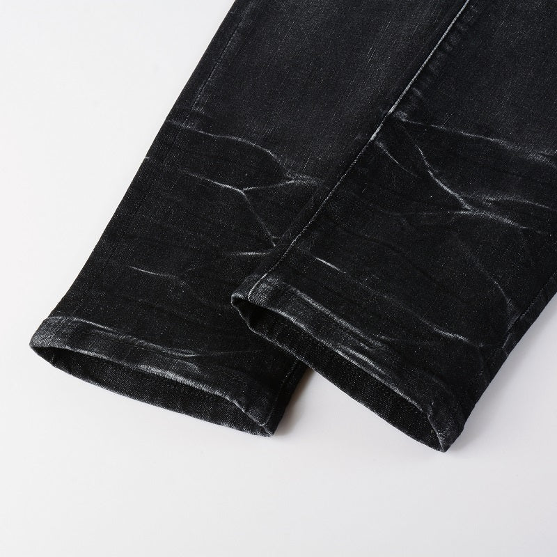 Schwarze Savage Jeans