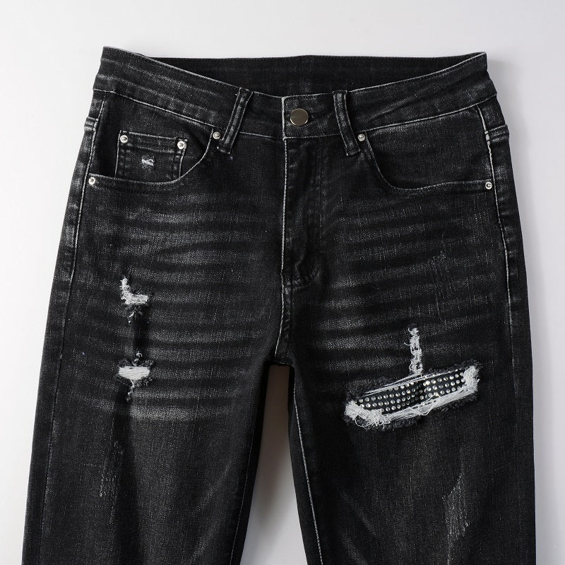 Schwarze Savage Jeans