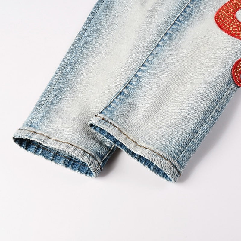 Anaconda Blaue Jeans