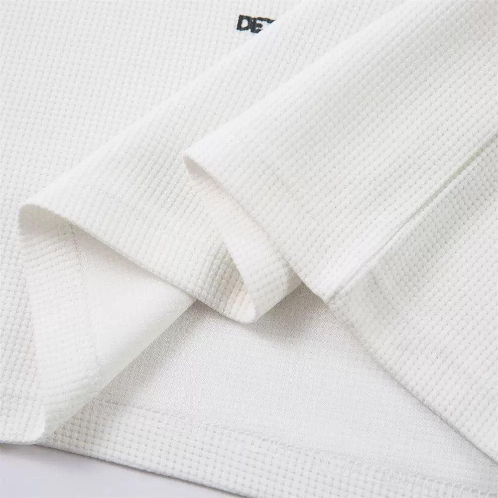 Weiße Kreuze Langarmshirt