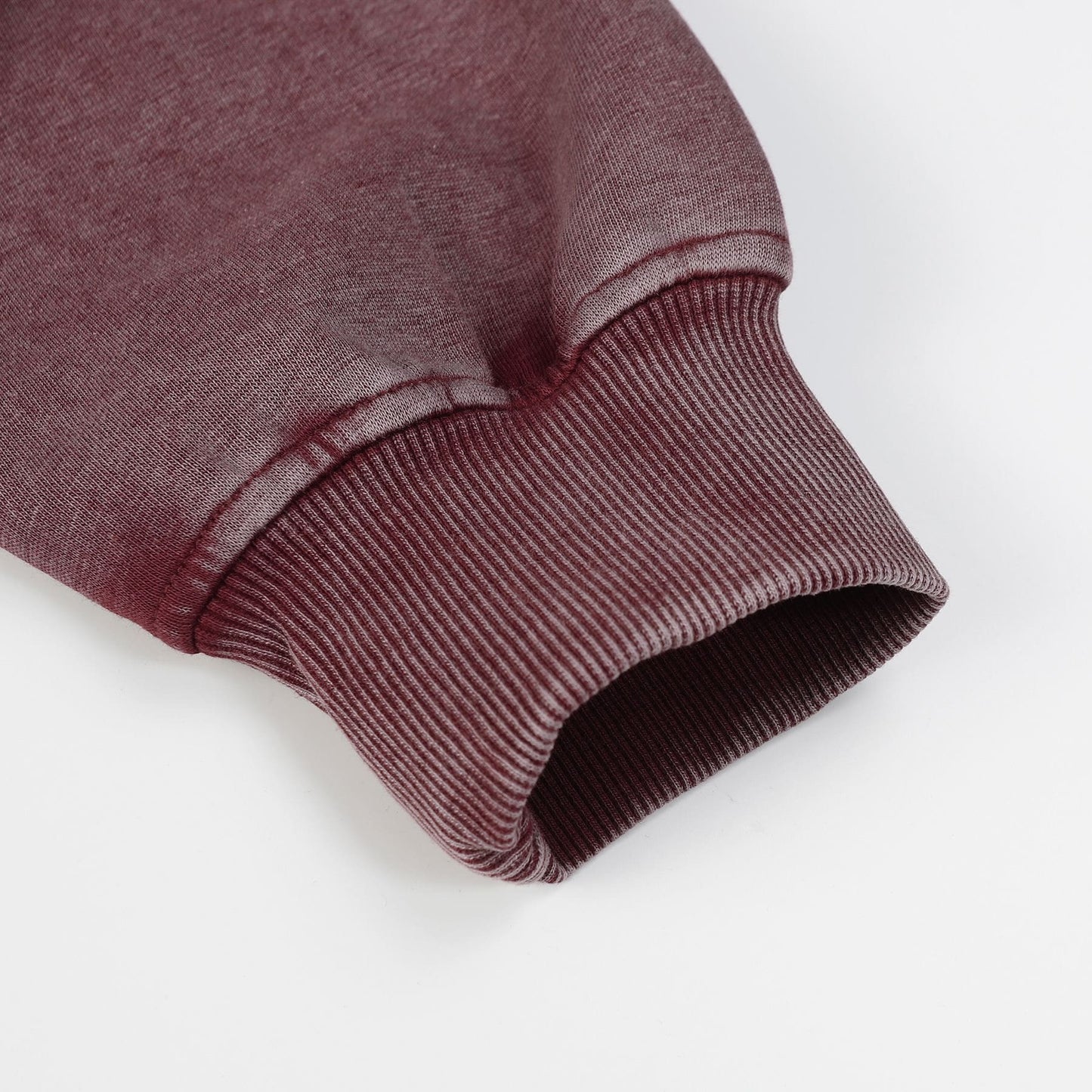 Roter Polo-Hoodie