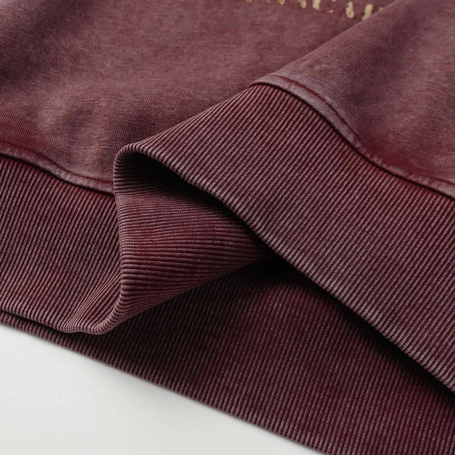 Roter Polo-Hoodie