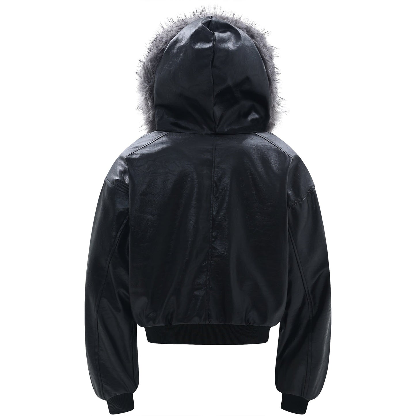 Schwarze Polar Jacke