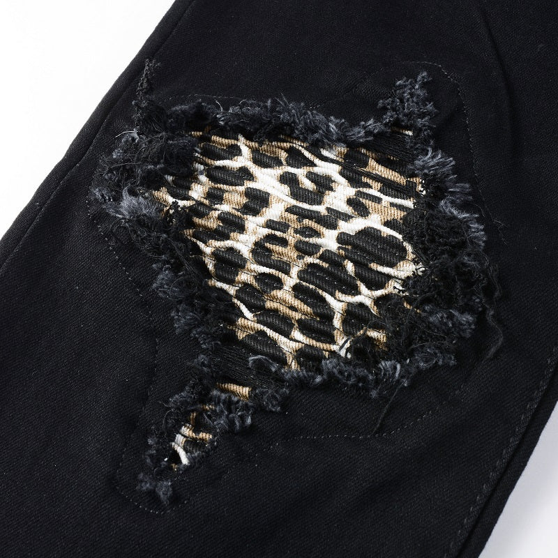 Jeans mit Jaguar-Patch