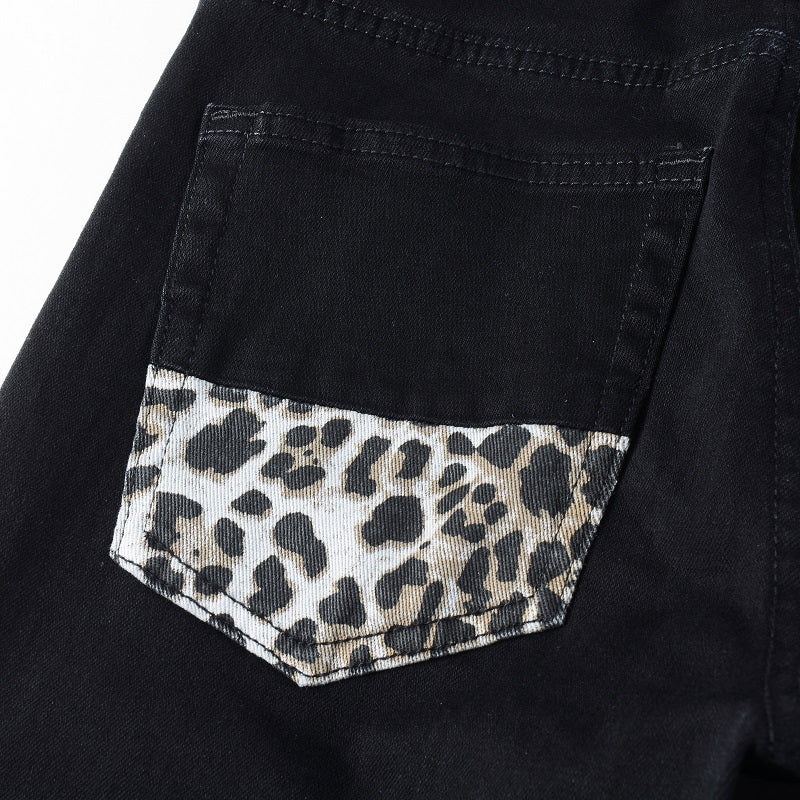 Jeans mit Jaguar-Patch