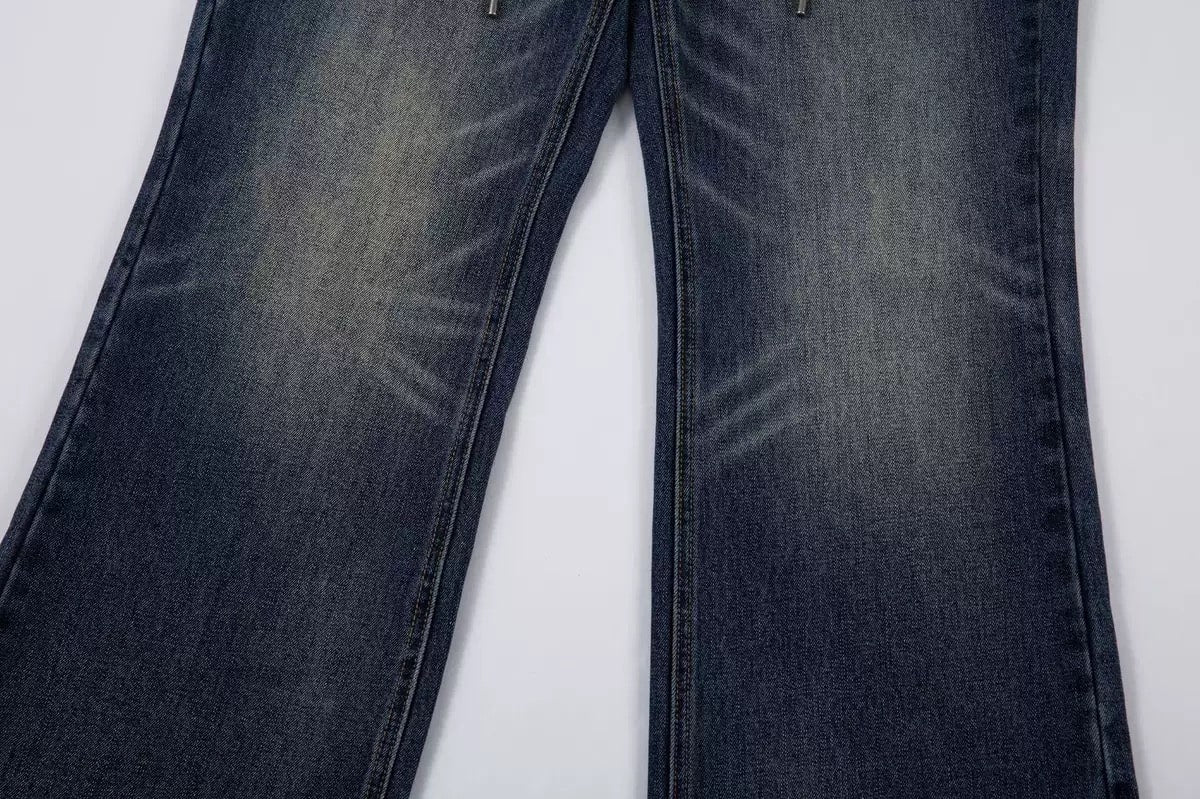 Geschnürte Baggy Jeans
