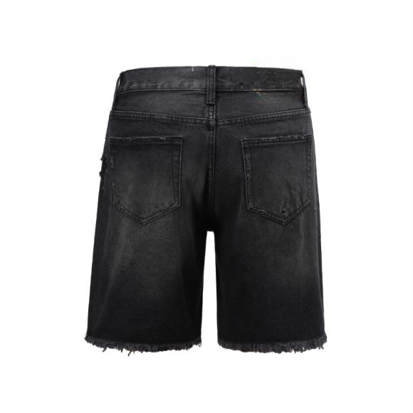 Schwarze Rocket Shorts Jeans