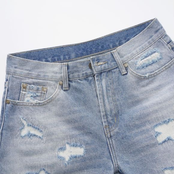 Blaue Rocket Shorts Jeans