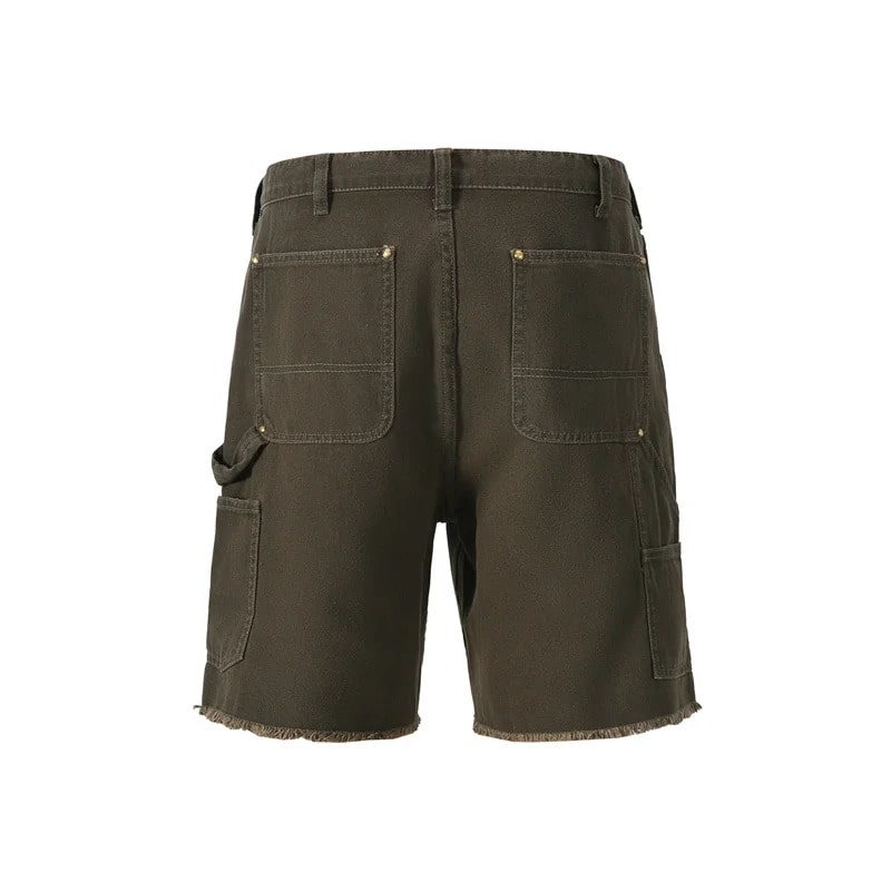 Olive Shorts Jeans