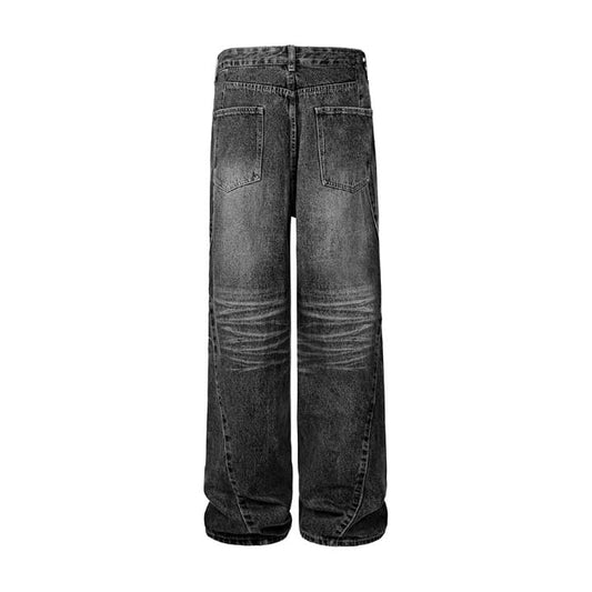 Nieten Baggy Jeans