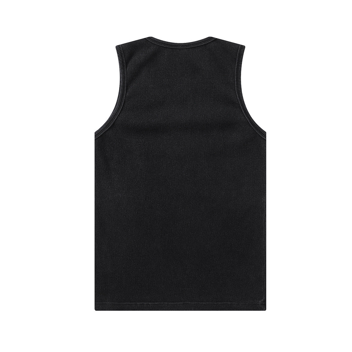 Verwaschenes schwarzes Tanktop