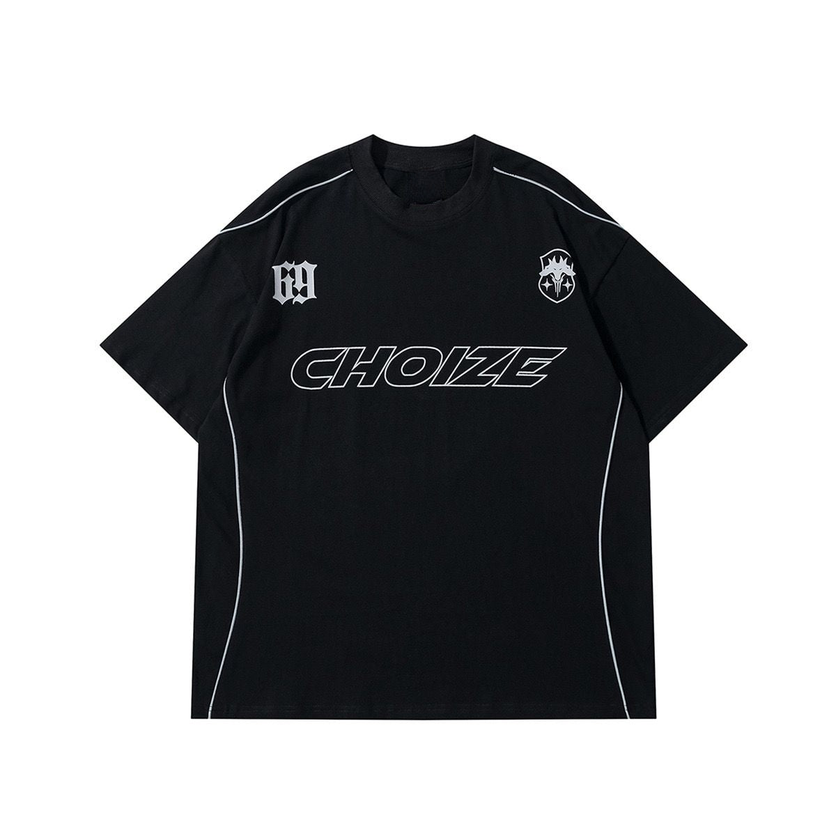 Schwarzes Choice T-Shirt