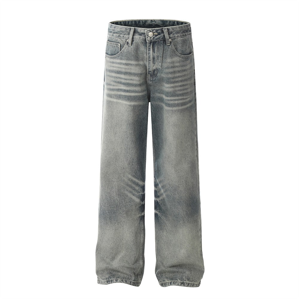 Stone Lines Baggy Jeans