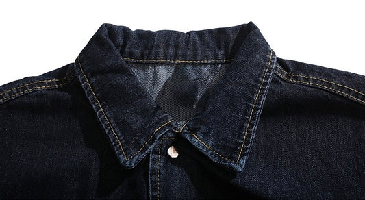 Oversize-Denim-Hemd