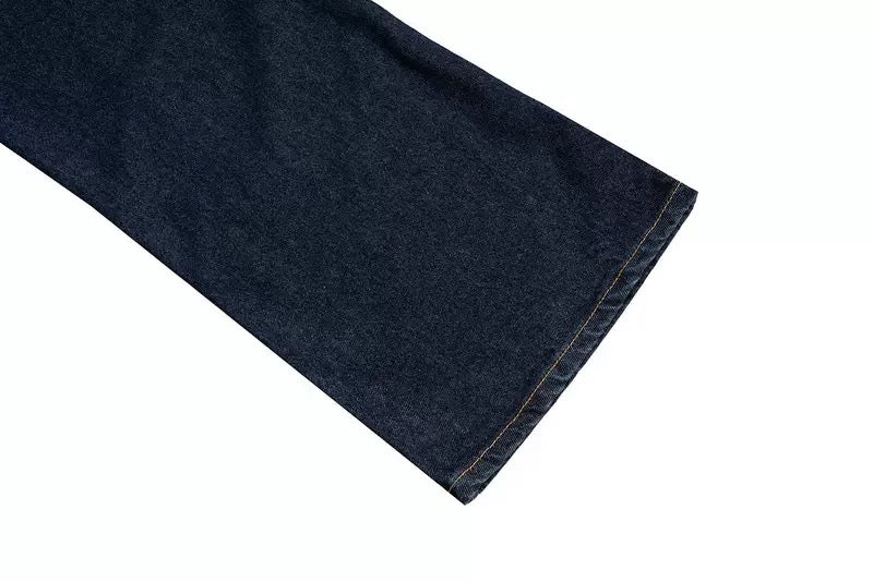Raw Denim Schlagjeans