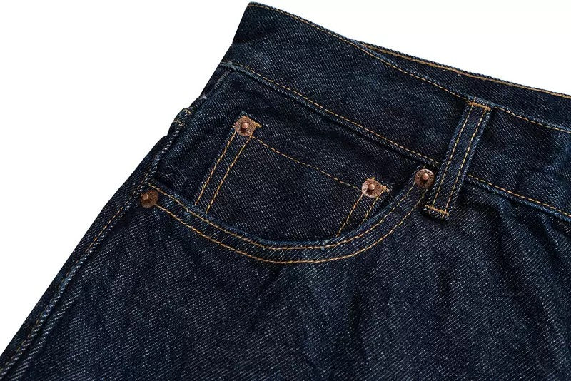 Raw Denim Schlagjeans