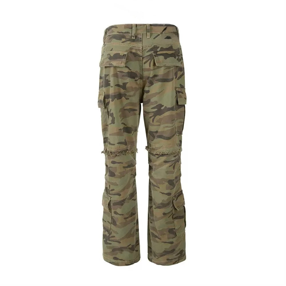 Camo Flare Jeans