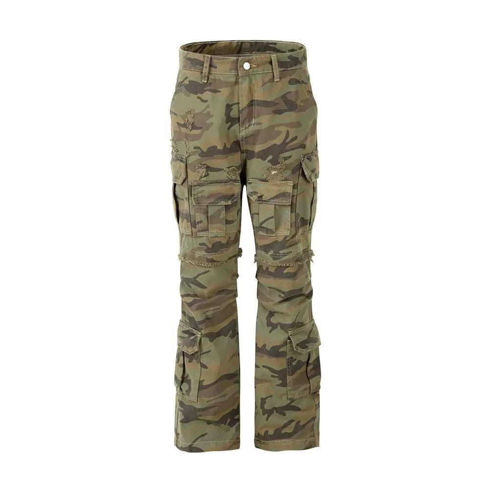 Camo Flare Jeans