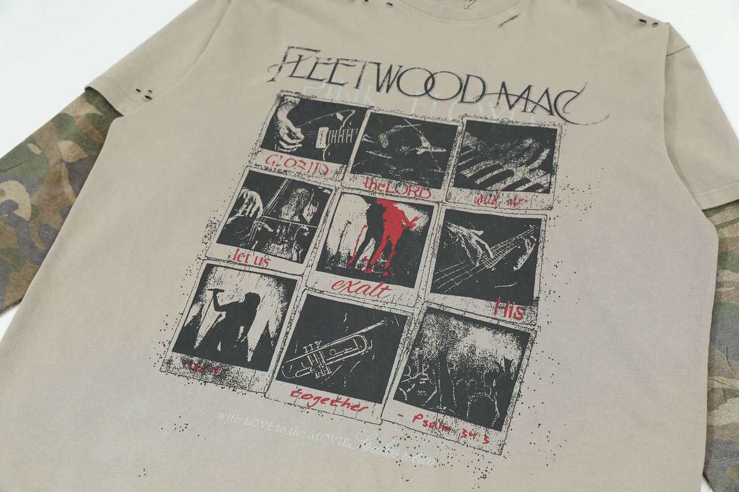 Fear Camo Long Sleeve