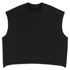 Black Boxy Fit Tank Top
