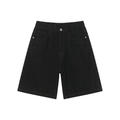 All Black Shorts Jeans