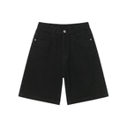 All Black Shorts Jeans