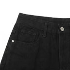 All Black Shorts Jeans