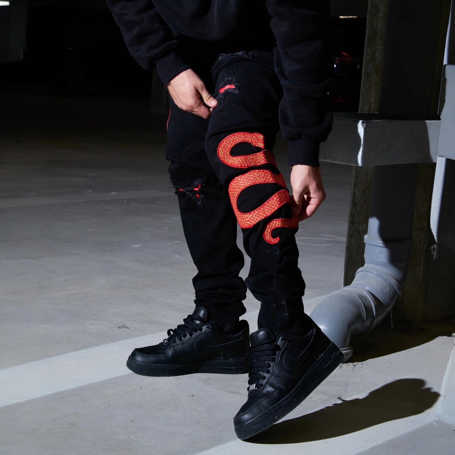 Anaconda Black Jeans