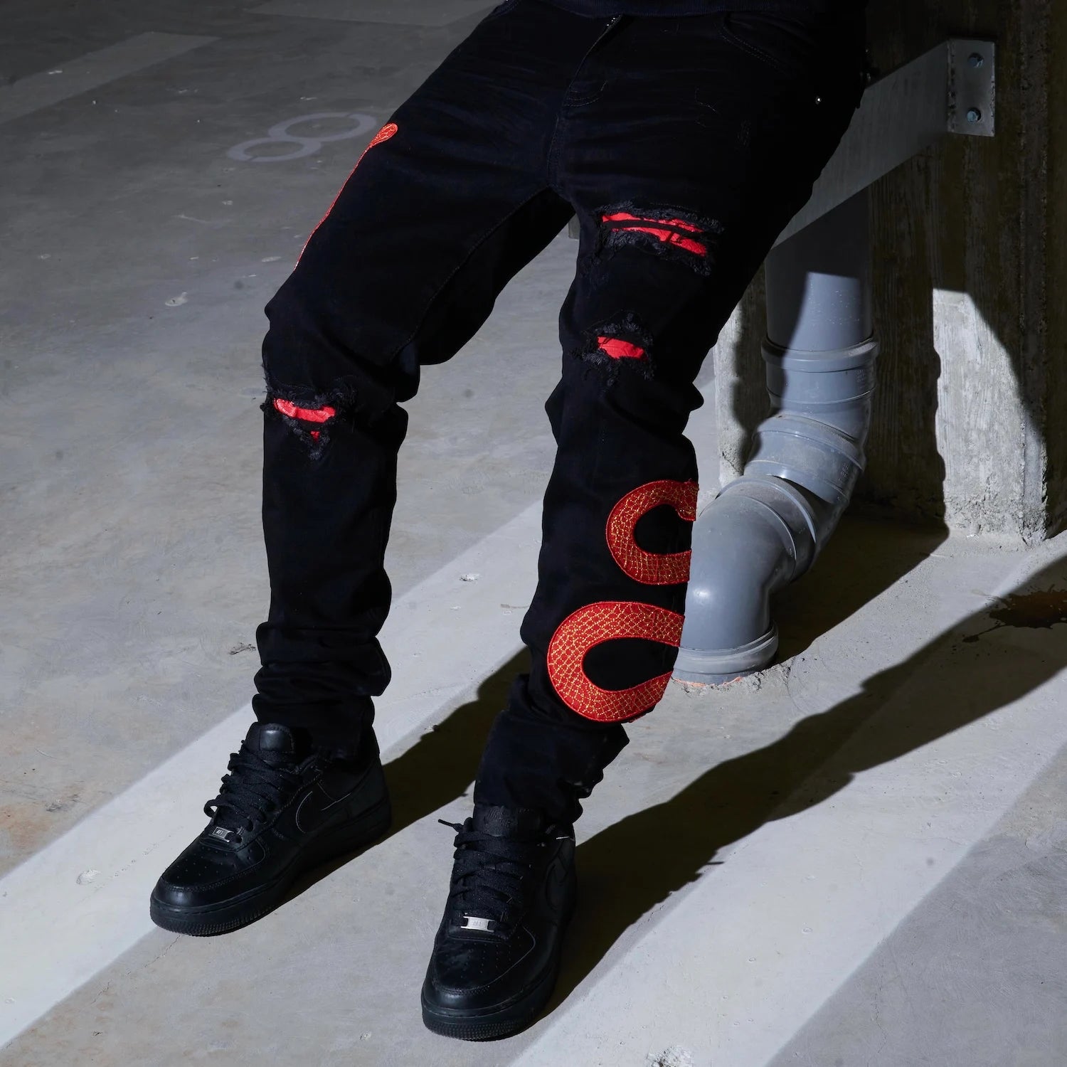 Anaconda Black Jeans