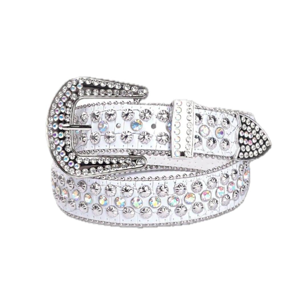 White Dazzle Belt
