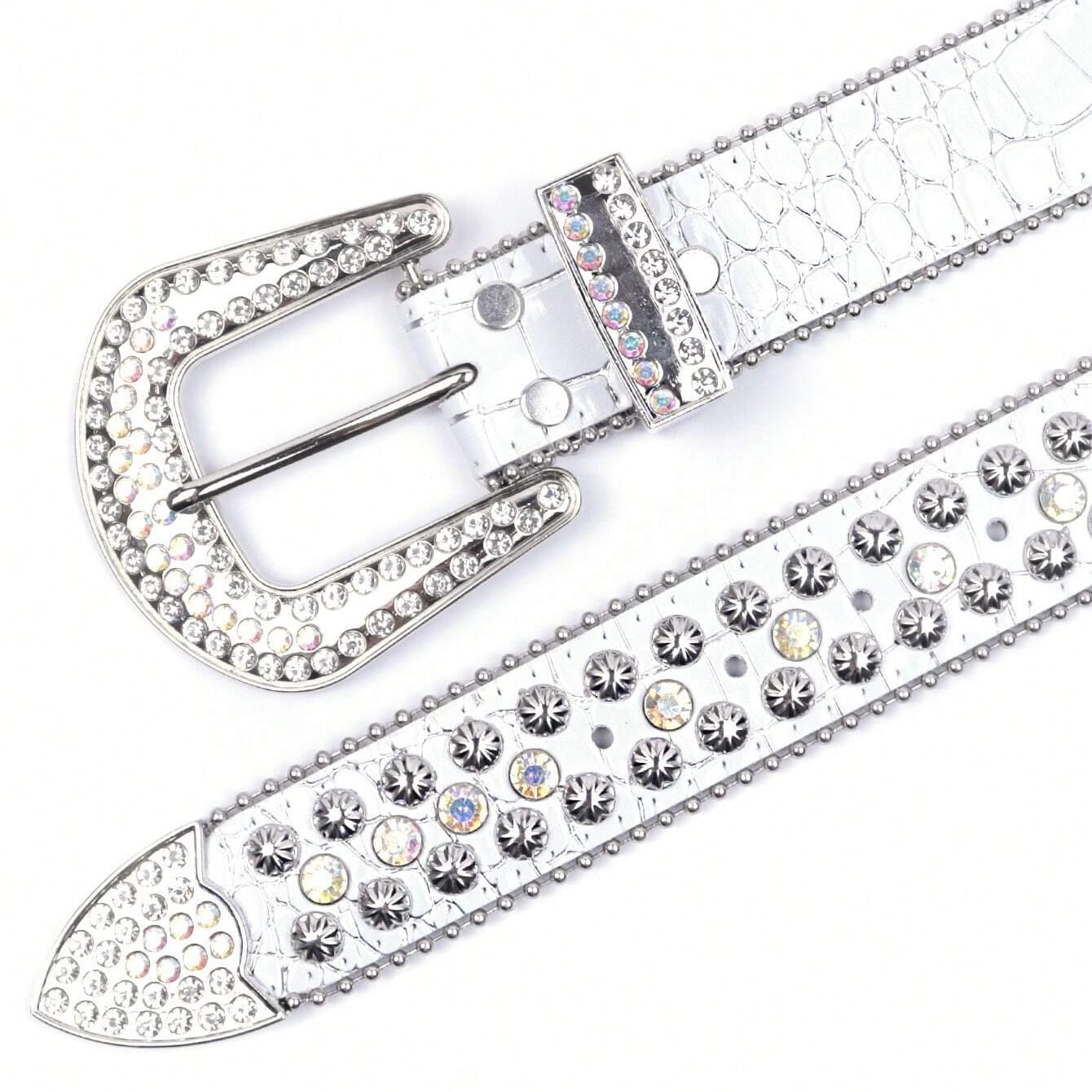 White Dazzle Belt