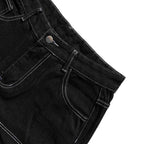 Twin Pockets Baggy Jeans