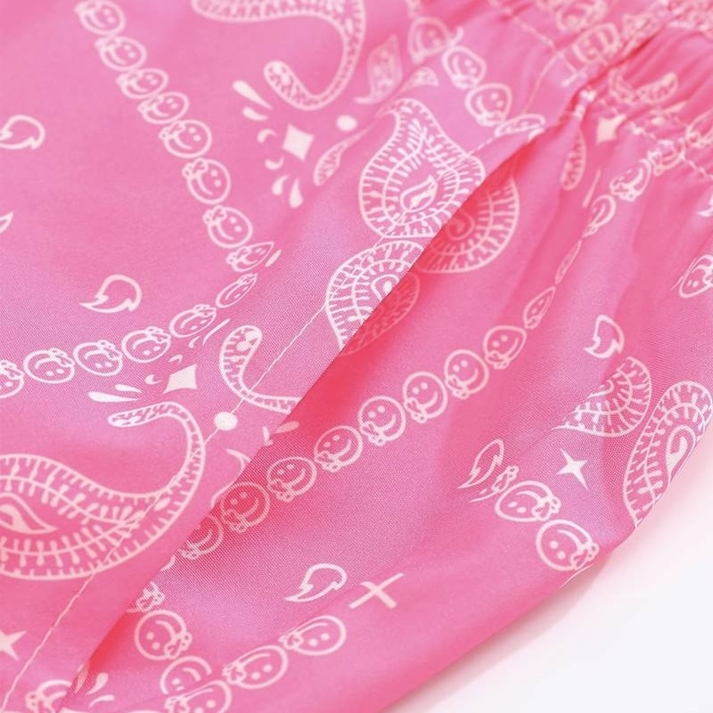 Rose Bandana Badeshorts