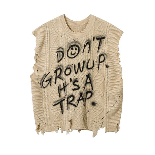 Beige Gilet
