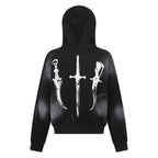 Black Blades Hoodie